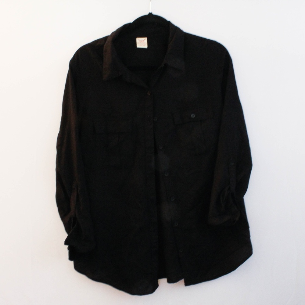 Black Button Up Shirt